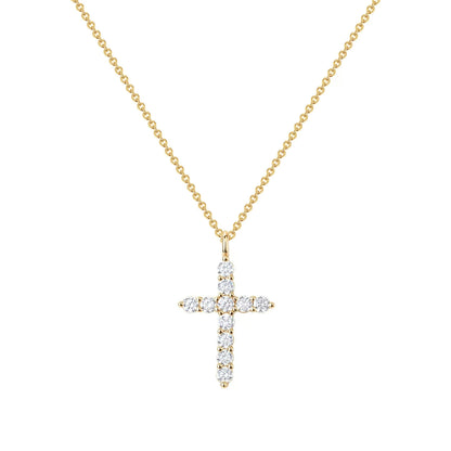 Rotatable Crown Cross Pendant Necklace - 8 - js | ONEFY.SHOP