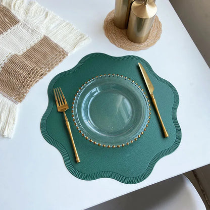 6PCS Placemats Sets Leather - 6 - km | ONEFY.SHOP