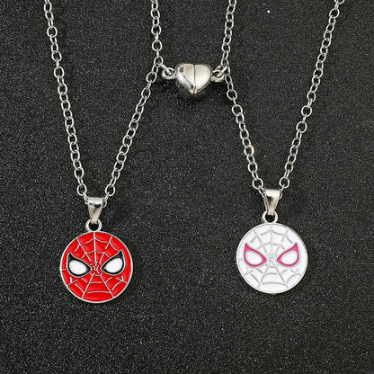 Magnetic Attraction Superhero Matching Necklaces - 7 -  rs | ONEFY.SHOP